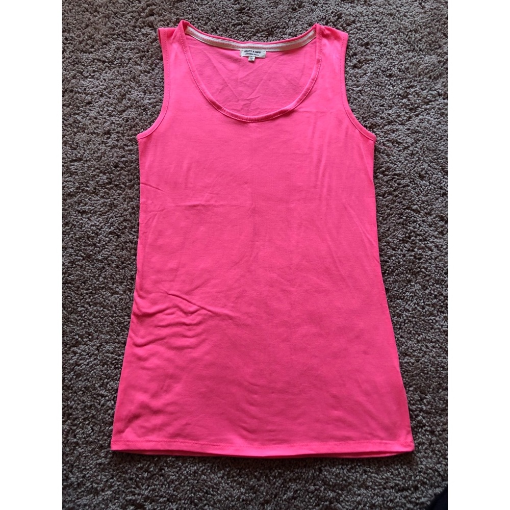 Tank top in shade pink